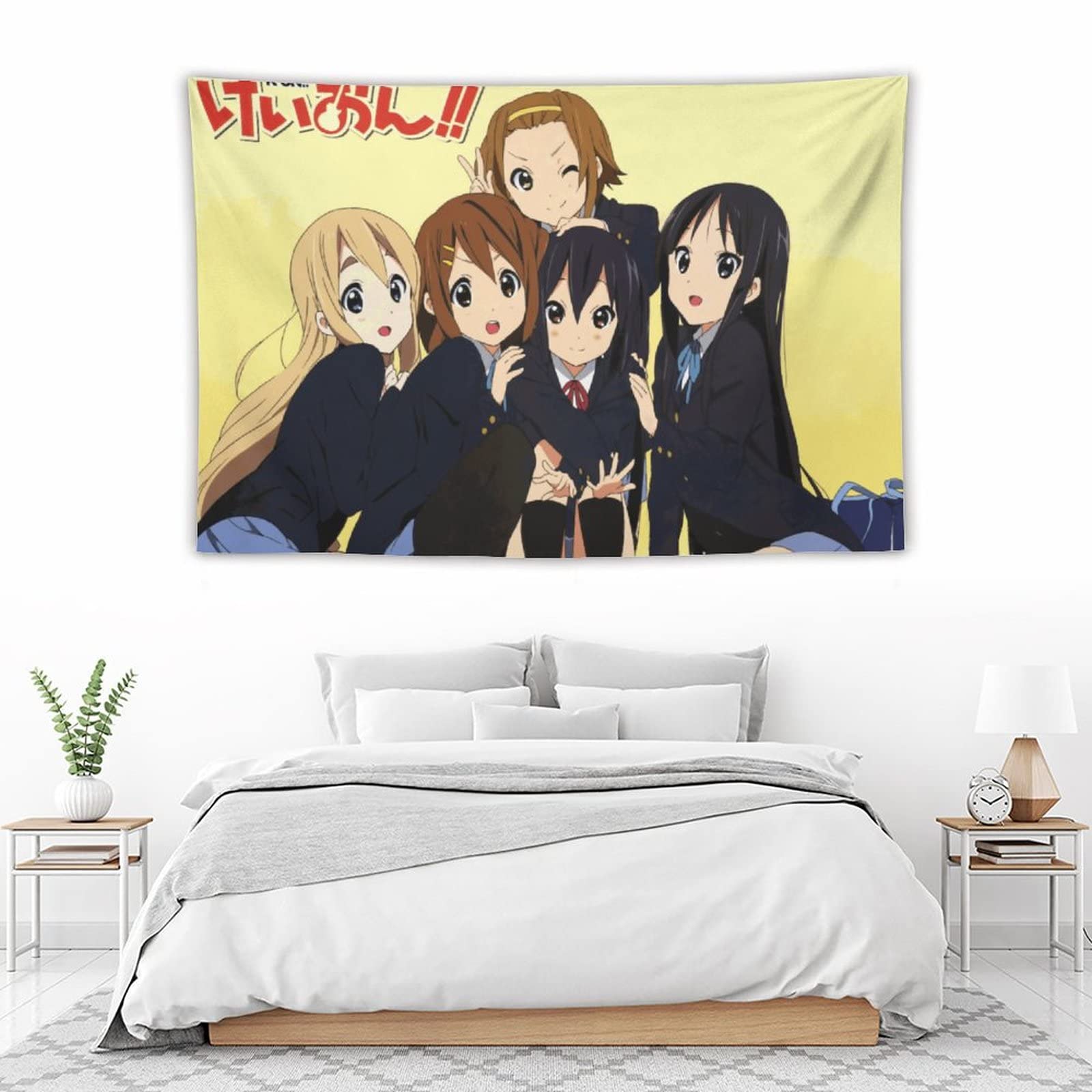 けいおん 特大和風タペストリー Amazon.co.jp: けいおん!! 和風タペストリー ゆいあず : ホビー